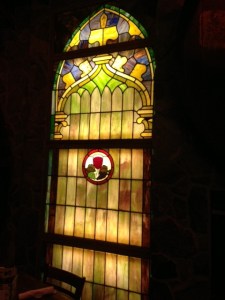 Beautiful stained glass window