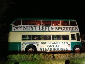 You can't see it in this photo but some of the, uh, people in this bus are moving.